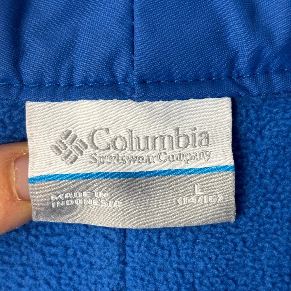 Columbia Bright Blue Kids Snow Pants - Picture 9 of 12